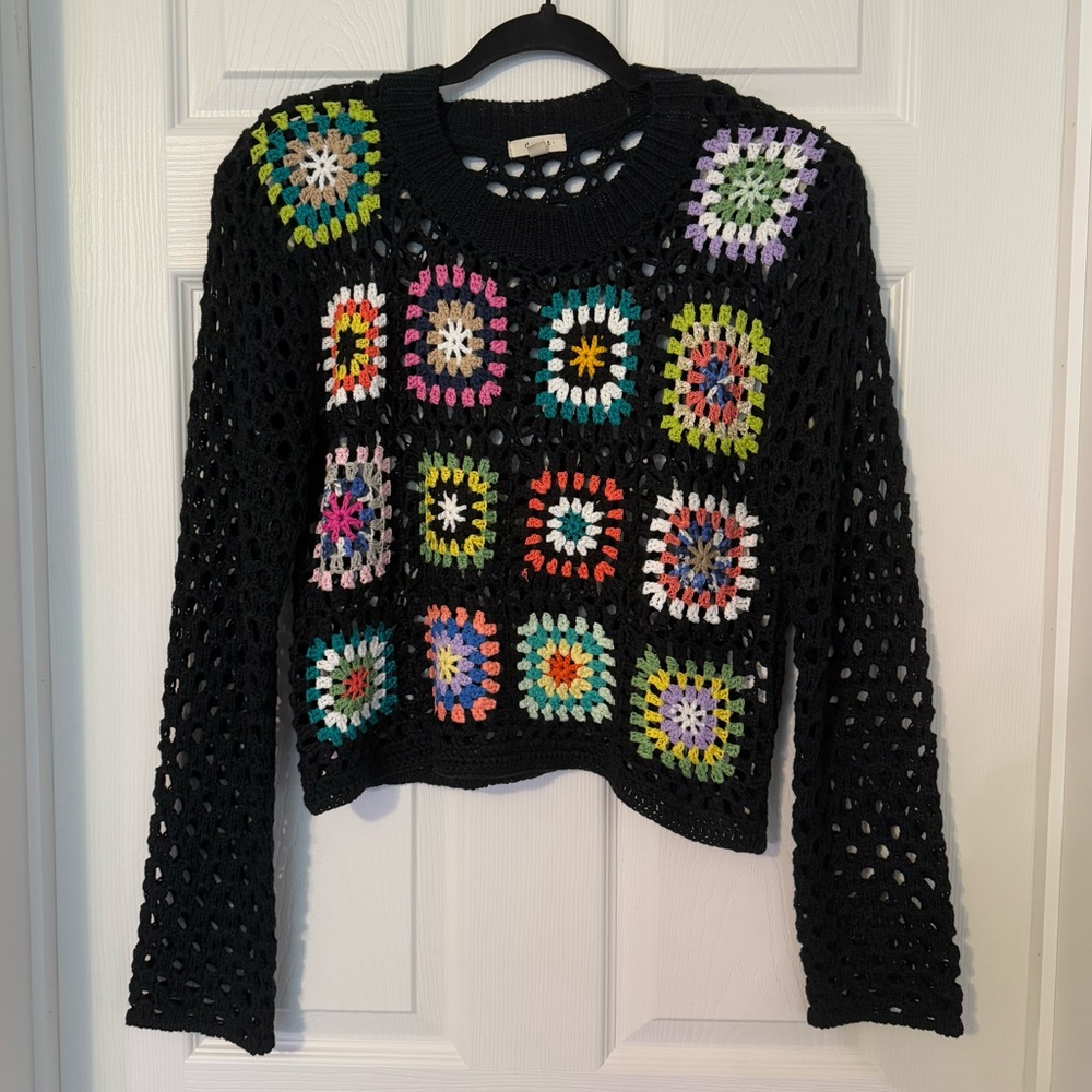 Granny Square Sweater